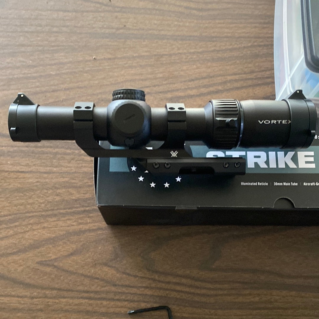 Vortex Strike Eagle 1-8 x 24 AR BDC3 MOA Reticle