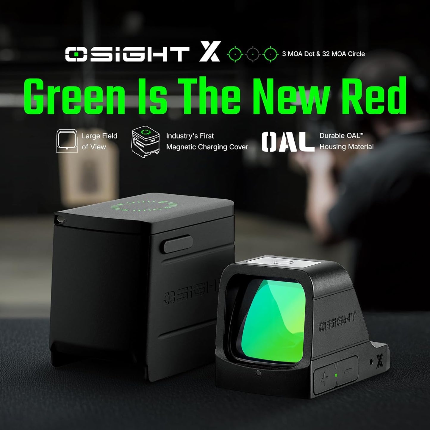 OSIGHT X Green Multi Reticle