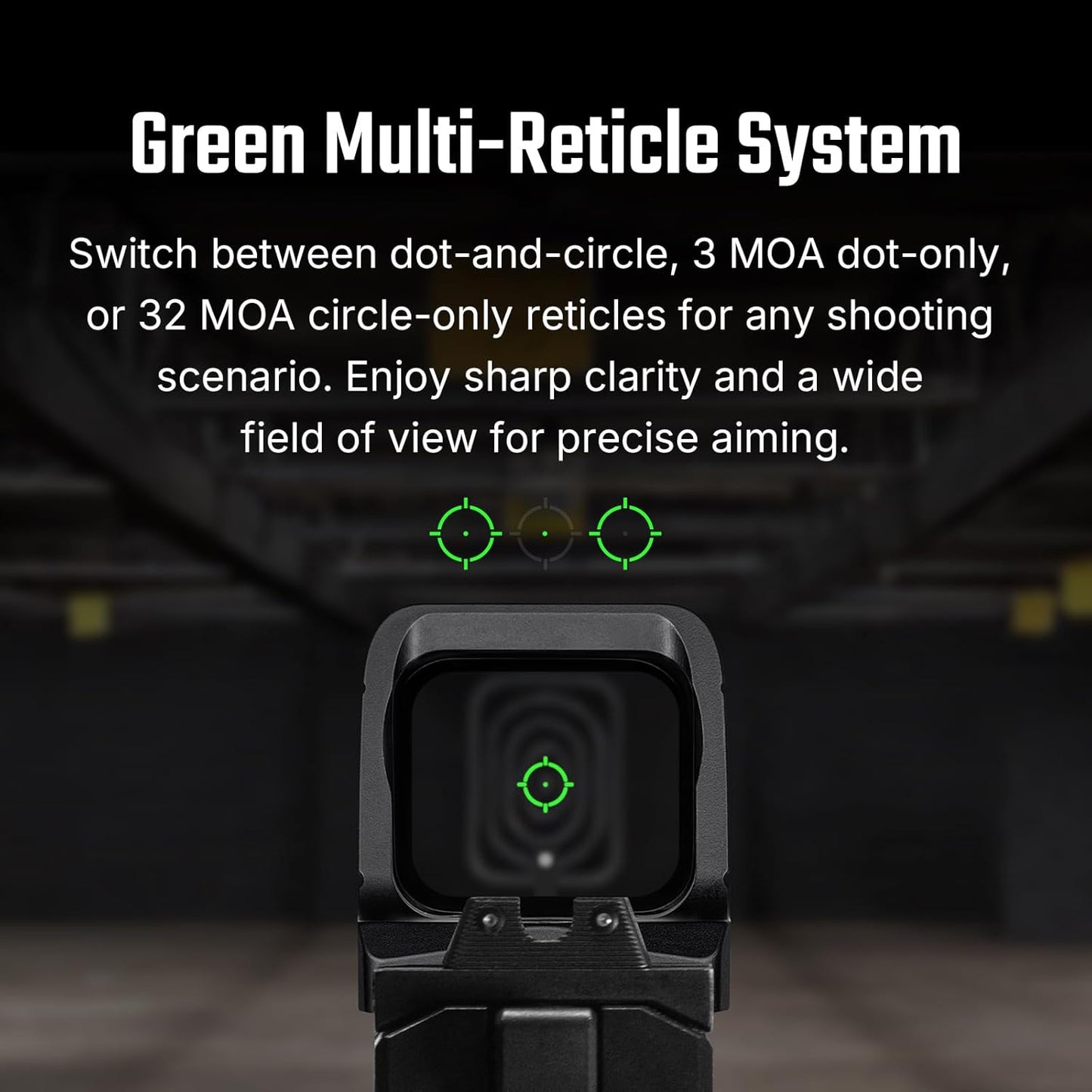 OSIGHT X Green Multi Reticle