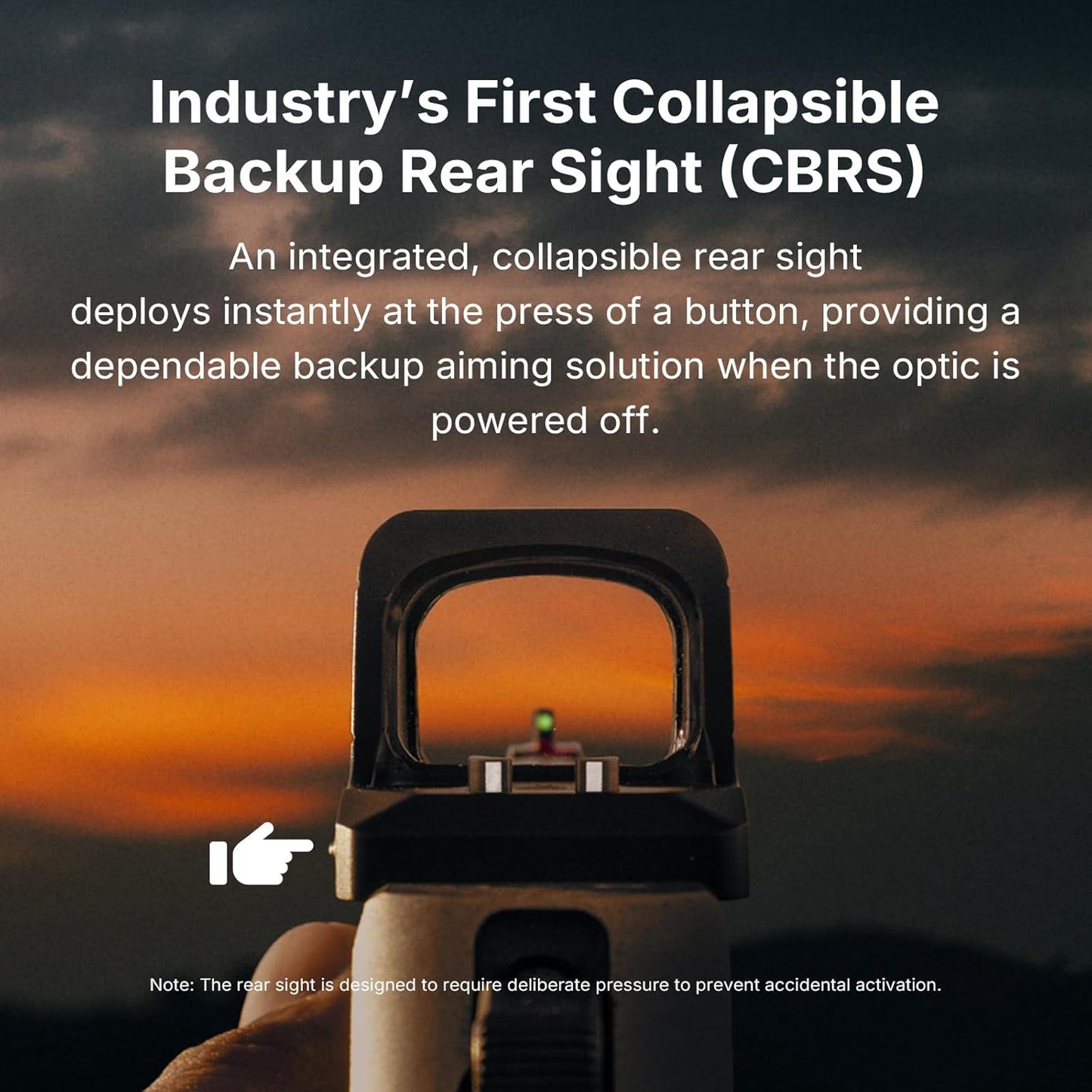 OSIGHT XR Enclosed Red Dot Sight With Ruggedized Miniature Reflex Footprint and 2/6+32 MOA Multi-Reticle System